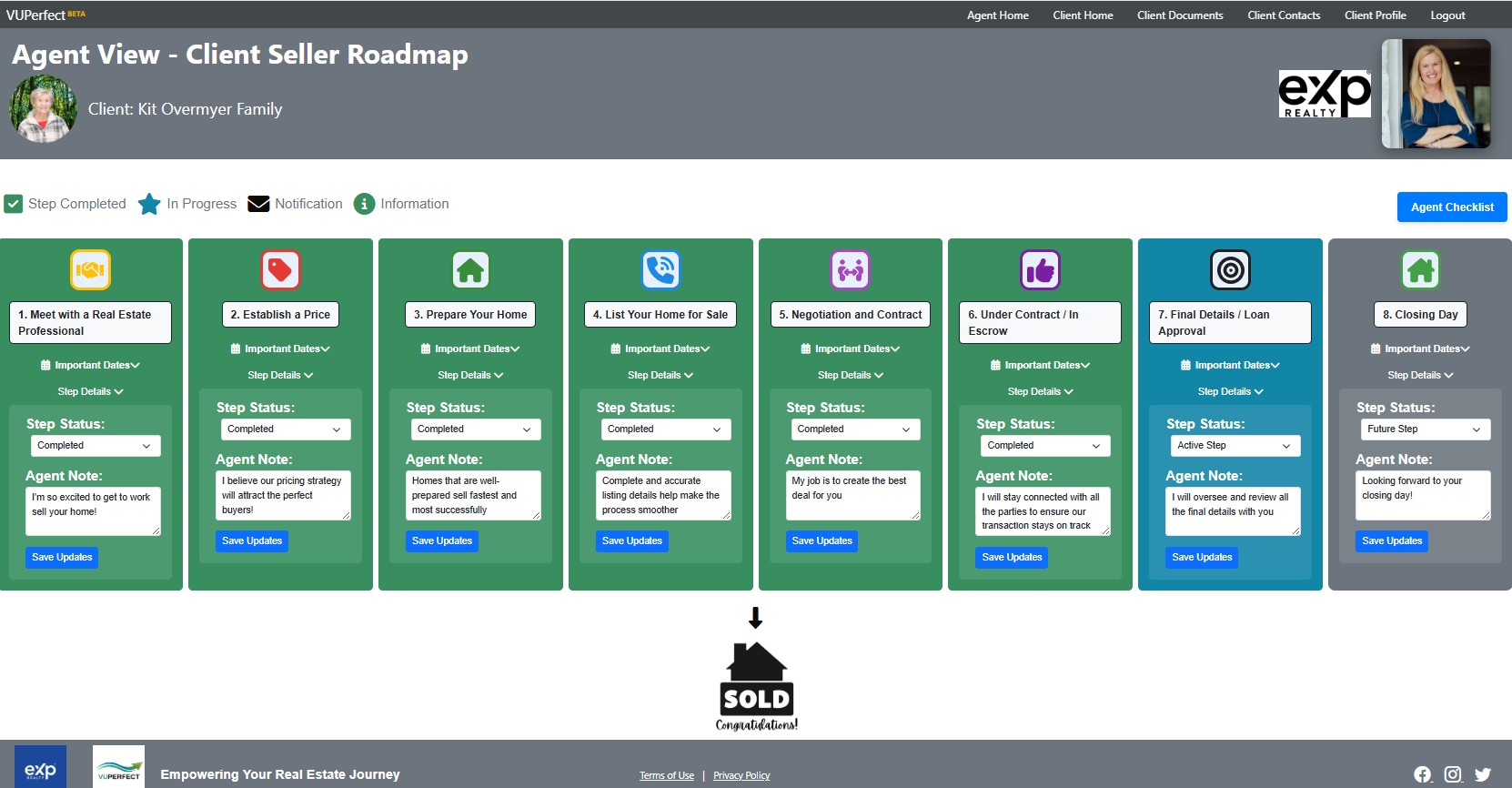 Client View Example